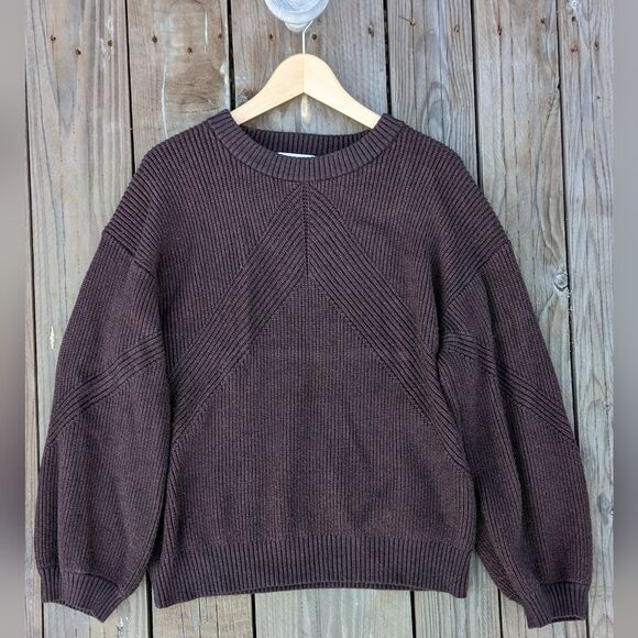 Lost + Wander Sweater Brown L - Picture 1 of 8